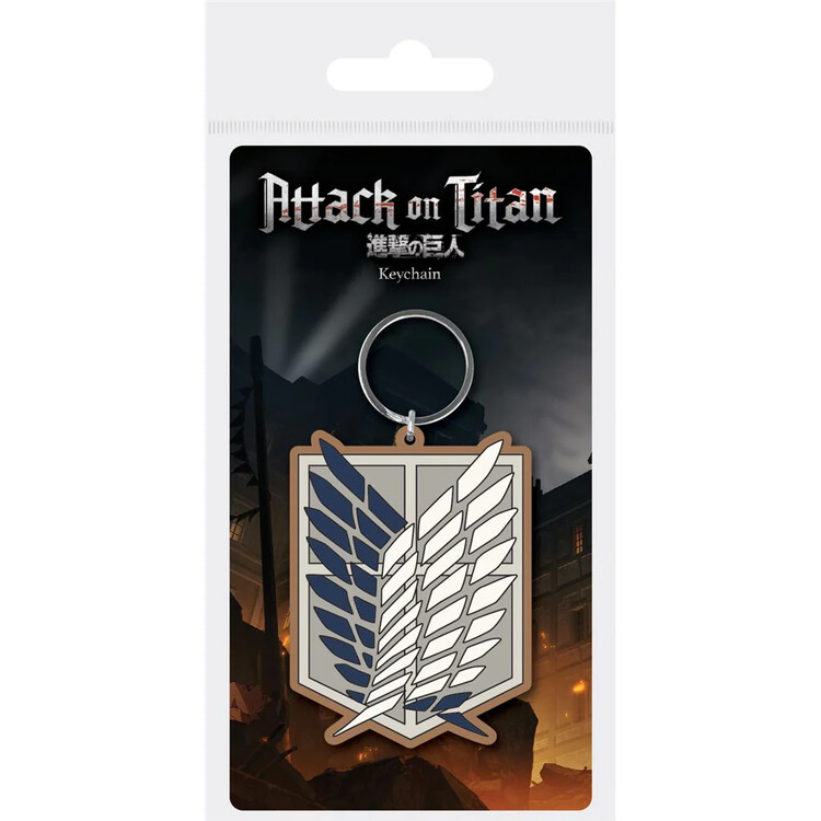 Klíčenka Attack on Titan - S4, PVC