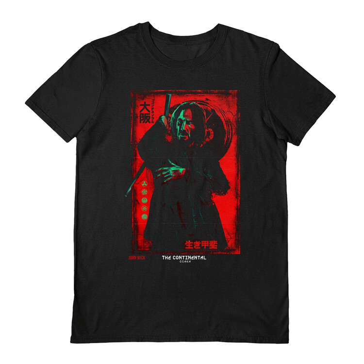 Tričko John Wick - Red, XL