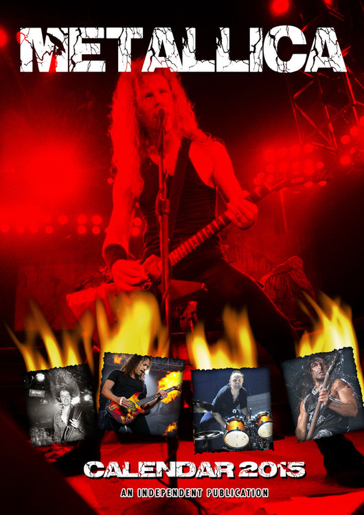 Naptár 2027 Metallica