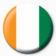 Button Flag - Ivory Coast