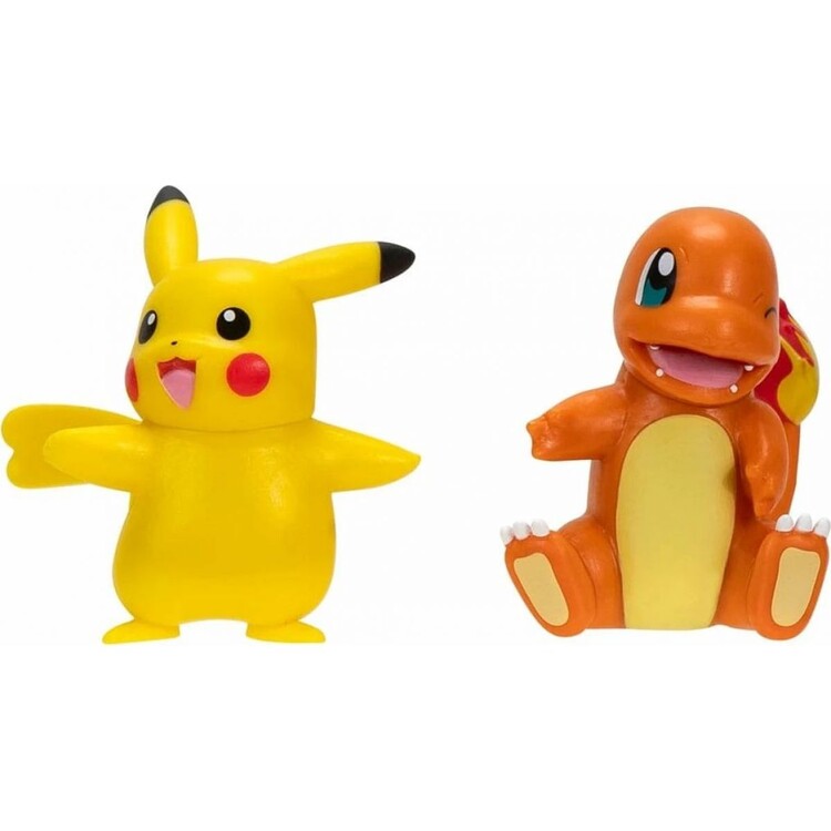 Figurka Pokemon - Charmander & Pikachu, 5 cm