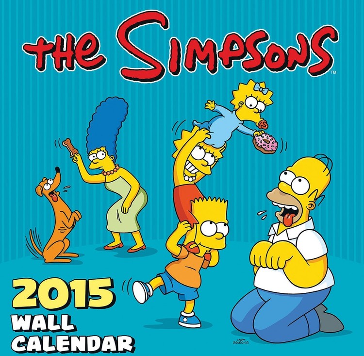 Calendar 2027 The Simpsons