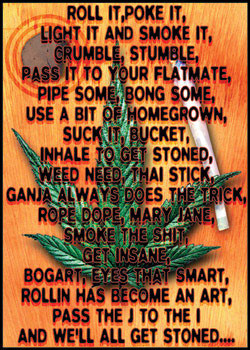 Poster Dope poem