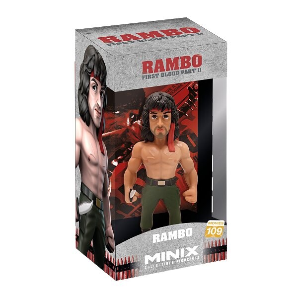 Figurka MINIX Movies: Rambo - Rambo Bandana, 12 cm