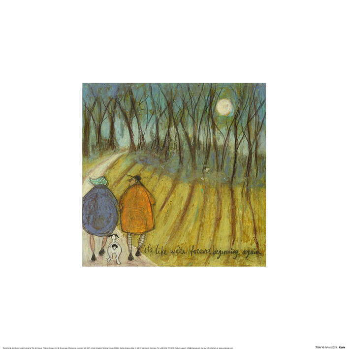 Stampa d'arte Sam Toft - It'S Like We'Re Forever Beginning Again