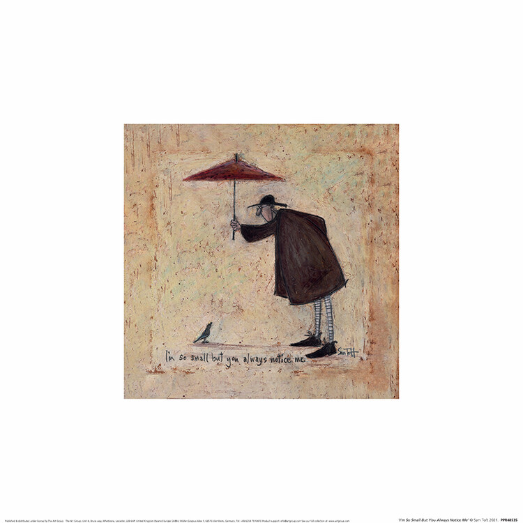 Umělecký tisk Sam Toft - I'M So Small But You Always Notice Me, 30 × 30 cm