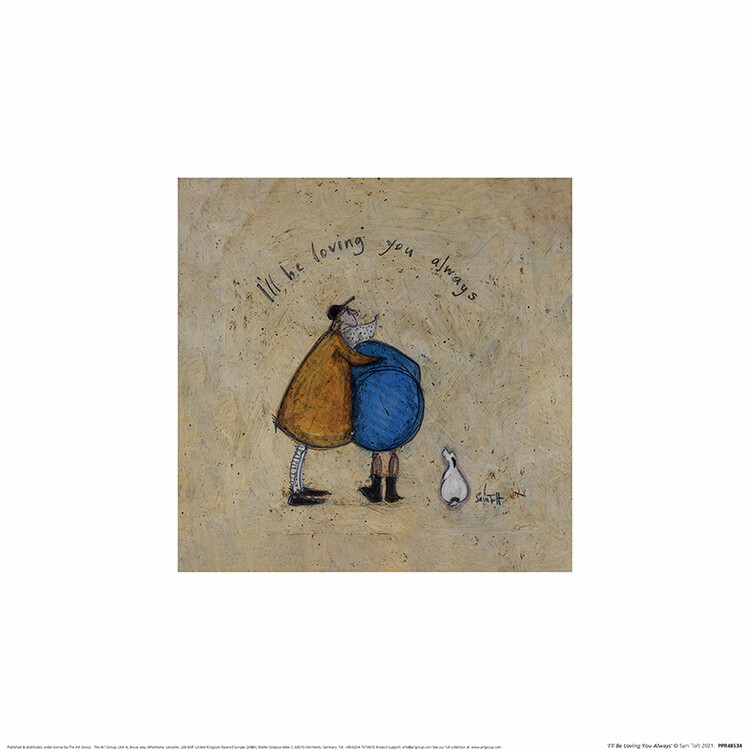 Umělecký tisk Sam Toft - I'Ll Be Loving You Always, 30 × 30 cm