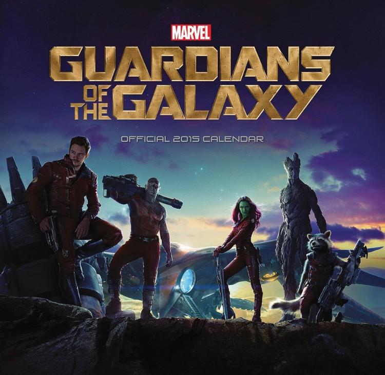 Calendario 2027 Guardiani della Galassia