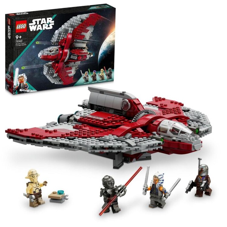 LEGO Star Wars - Jediský raketoplán T-6 Ahsoky Tano 75362, 10 x 27 x 24 cm