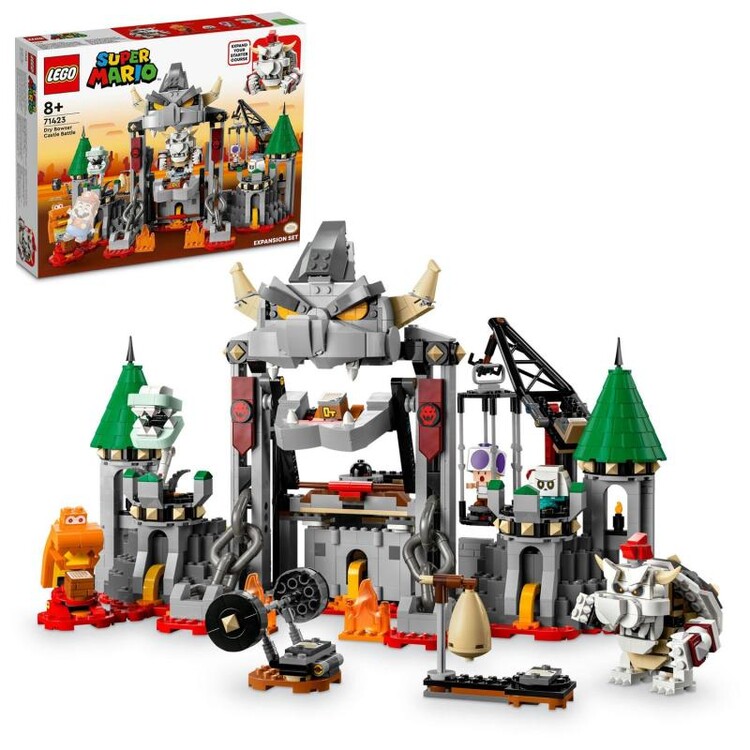 Stavebnice Lego - Super Mario - Fight in the Dry Bowser Castle - Extention