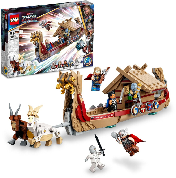 LEGO Marvel - Thor - Loď s kozím spřežením 76208