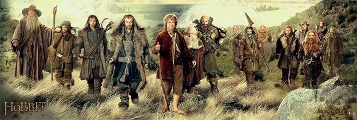 Poster De Hobbit - cast