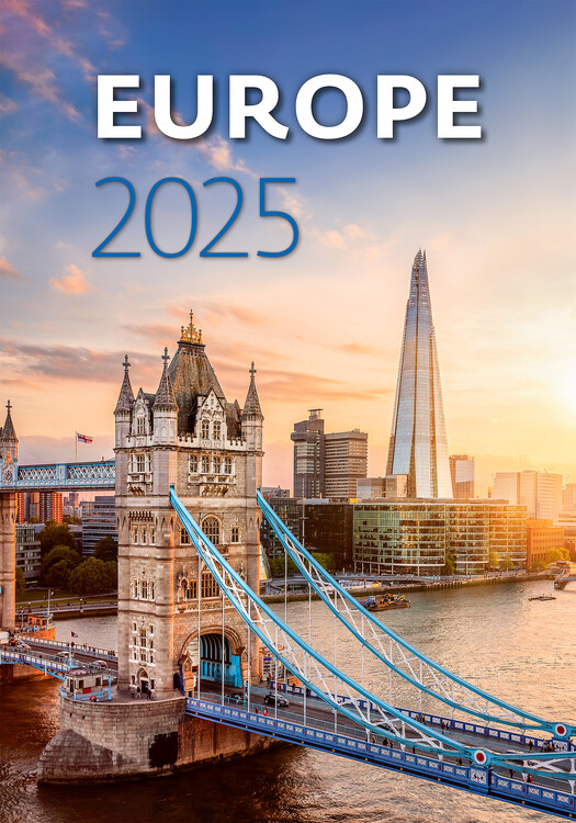 Kalendář 2025 Europe