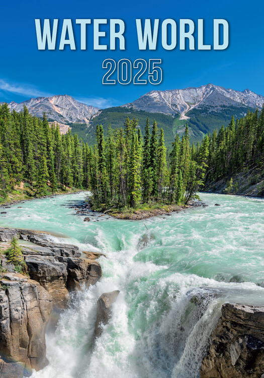 Kalendář 2025 Water World, 31,5 x 45 cm