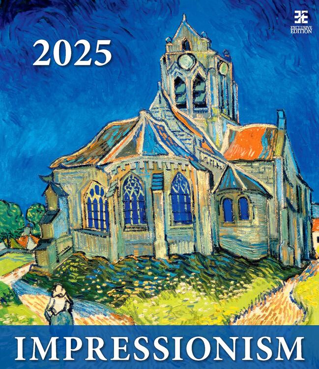 Kalendář 2025 Impressionism Exclusive, 45 x 52 cm