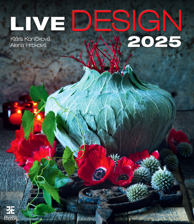 Kalendář 2025 Live Design Exclusive, 45 x 52 cm