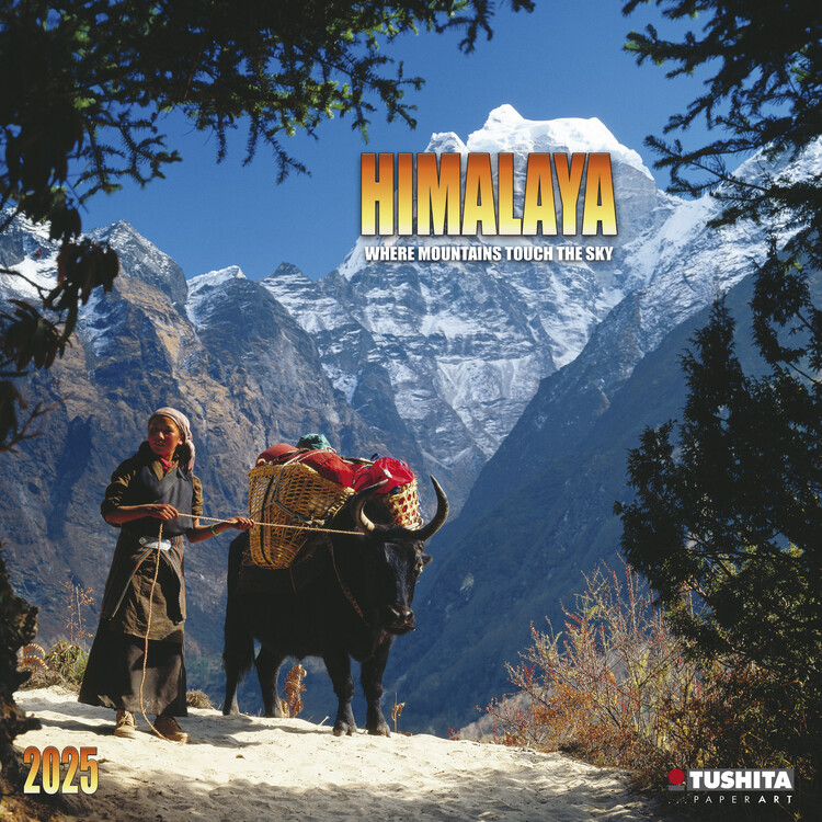 Kalendář 2025 Himalaya, 30 x 30 cm