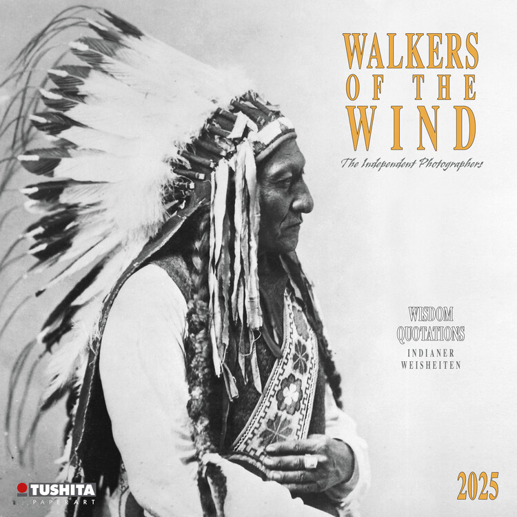Kalendář 2025 Walkers of the wind, 30 x 30 cm