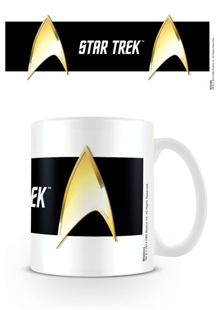 Tazza Star Trek - Insignia Black