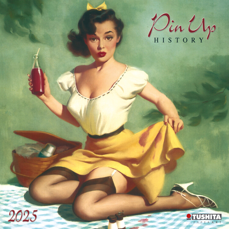 Kalendář 2027 Pin Up History