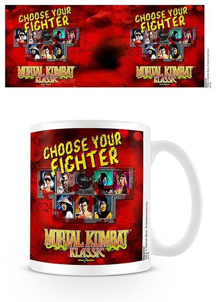Tazza Mortal Kombat - Choose Your Fighter