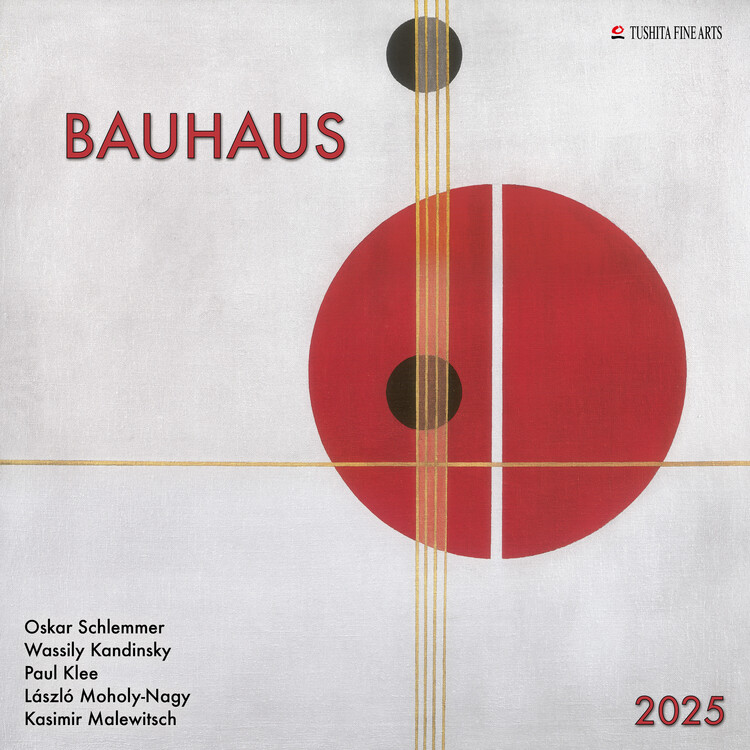 Kalendář 2025 Bauhaus, 30 x 30 cm