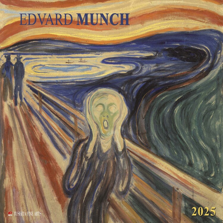 Kalendář 2025 Edvard Munch, 30 x 30 cm