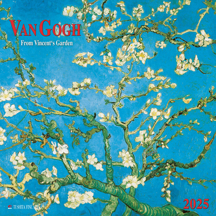 Kalendář 2025 Van Gogh - From Vincent's Garden, 30 x 30 cm