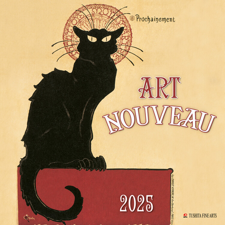 Kalendář 2025 Art Nouveau, 30 x 30 cm