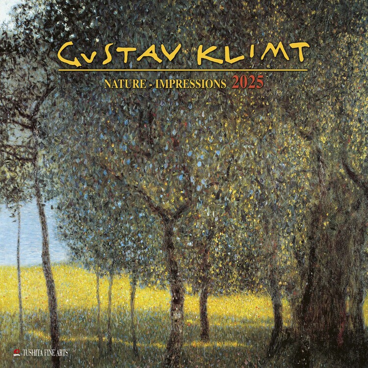 Kalendář 2025 Gustav Klimt - Nature Impressions, 30 x 30 cm