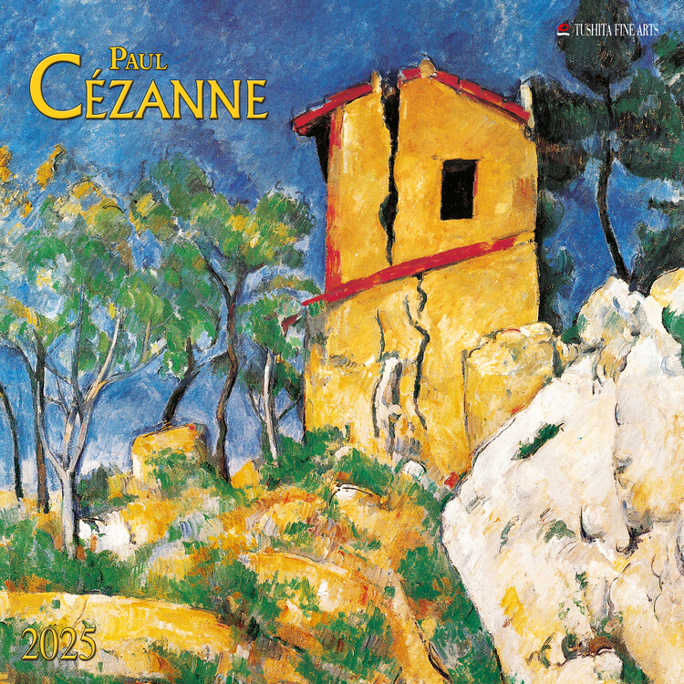 Kalendář 2025 Paul Cezanne, 30 x 30 cm