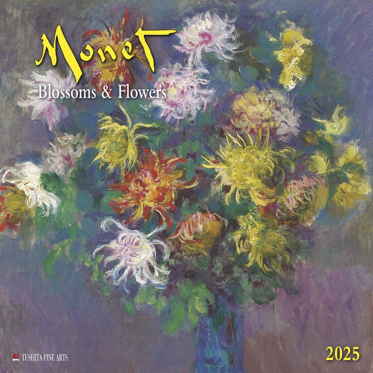 Kalendář 2025 Claude Monet - Blossoms & Flowers