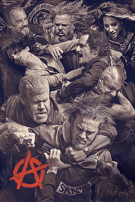 Poster Sons of Anarchy - Fight