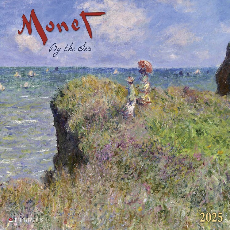 Kalendář 2025 Claude Monet - By the Sea