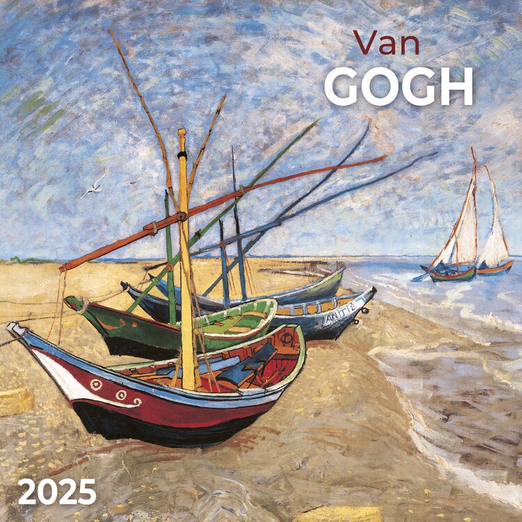 Kalendář 2025 Vincent van Gogh, 30 x 30 cm