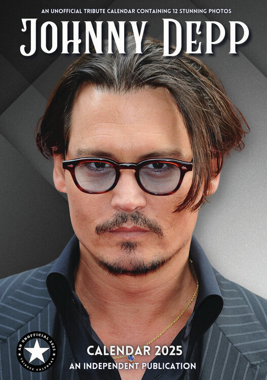 Naptár 2027 Johnny Depp