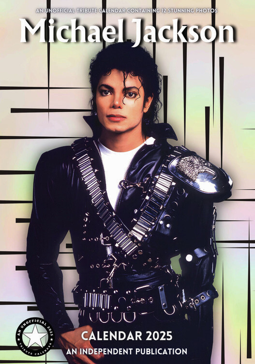 Kalendář 2025 Michael Jackson, A3