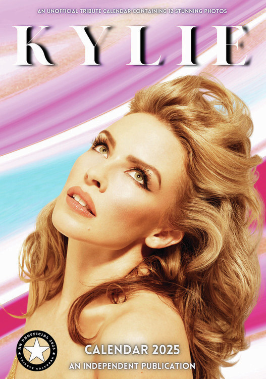 Kalendář 2025 Kylie Minogue, A3