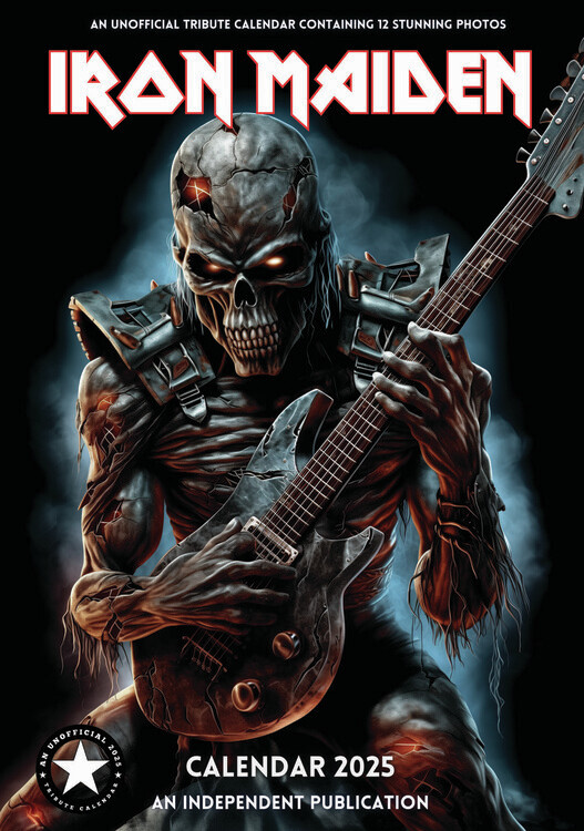 Calendario 2027 Iron Maiden