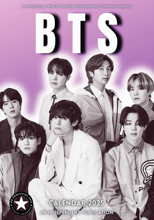 Naptár 2027 BTS