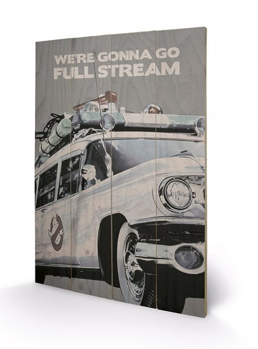 Bild auf Holz Ghostbusters - EctoMobile