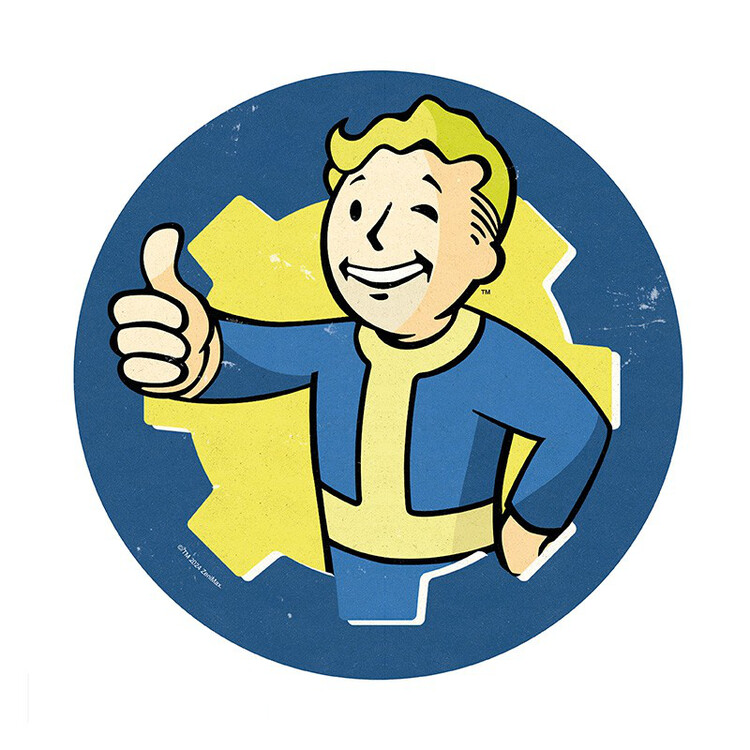 Musematte Fallout - Vault-Boy