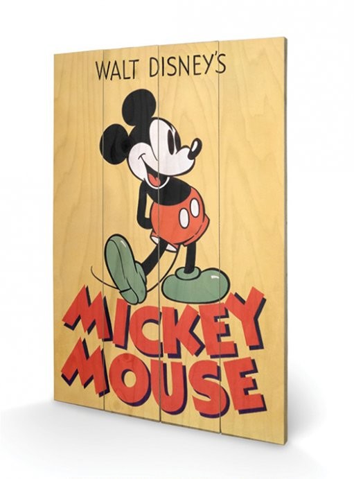 Cuadro de madera Mickey Mouse - Mickey
