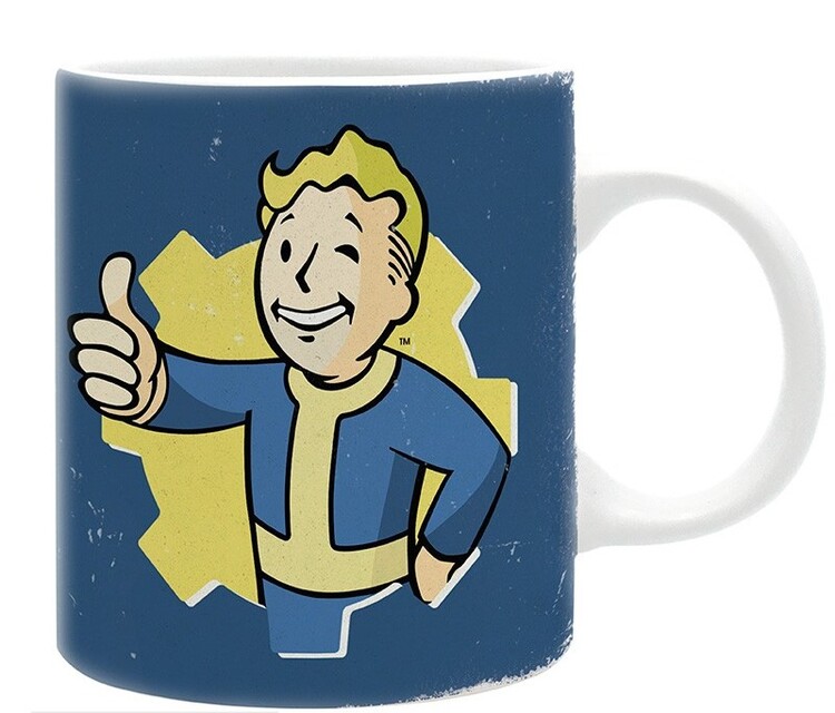 Hrnek Fallout - Vault Boy Blue