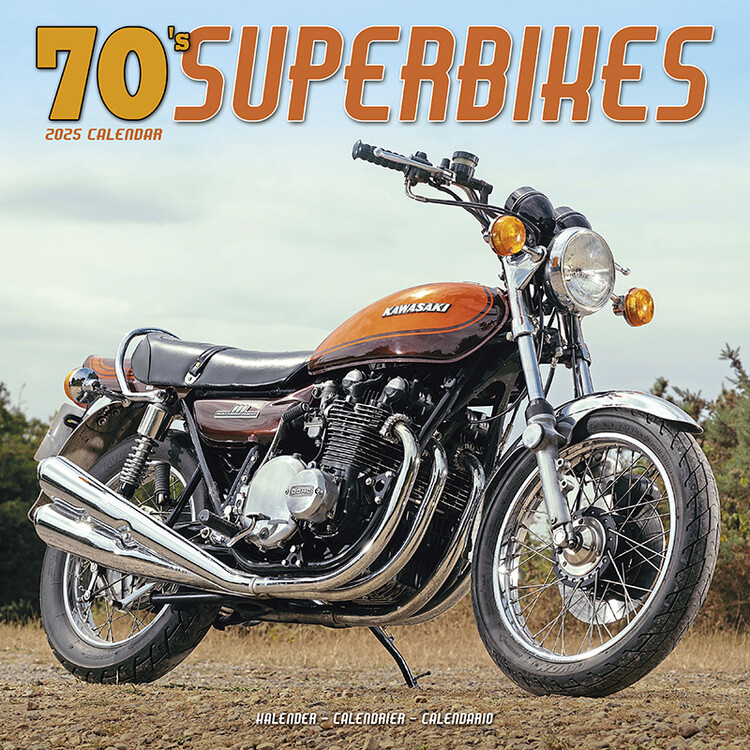 Calendario 2027 70's Superbikes