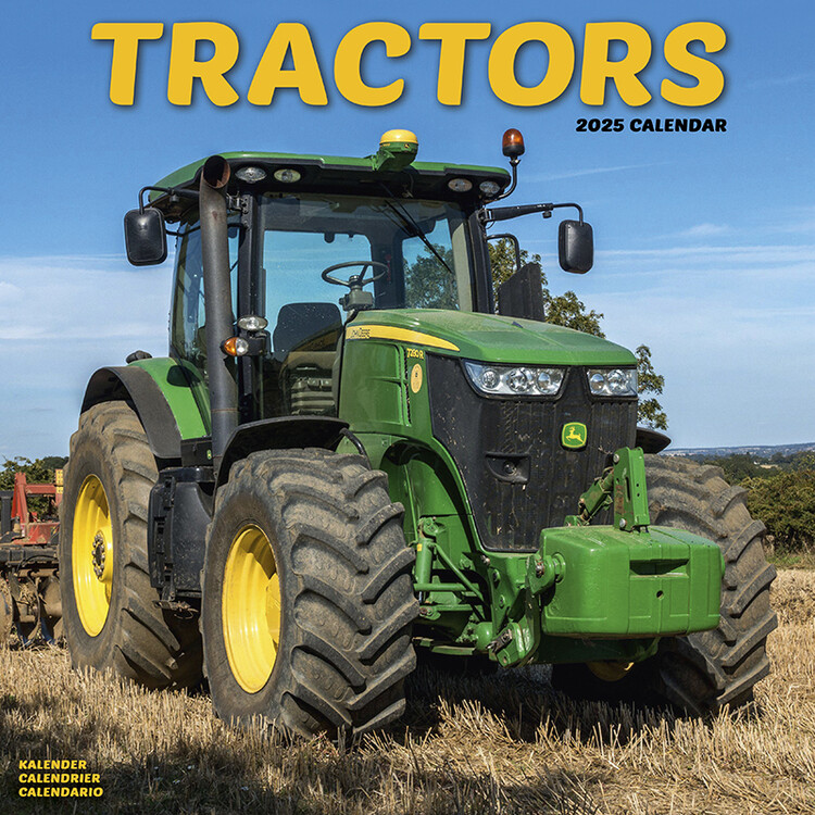 Naptár 2027 Tractors