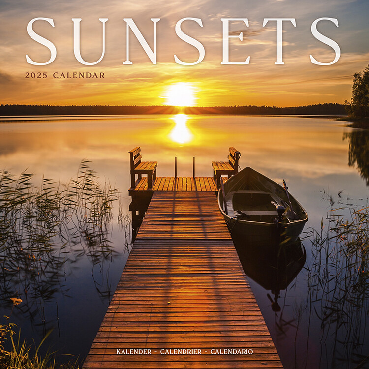 Calendario 2027 Sunsets