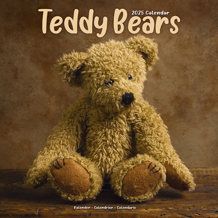 Kalendář 2027 Teddy Bears