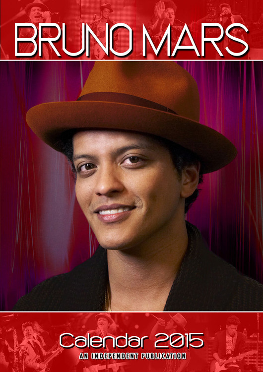 Naptár 2027 Bruno Mars