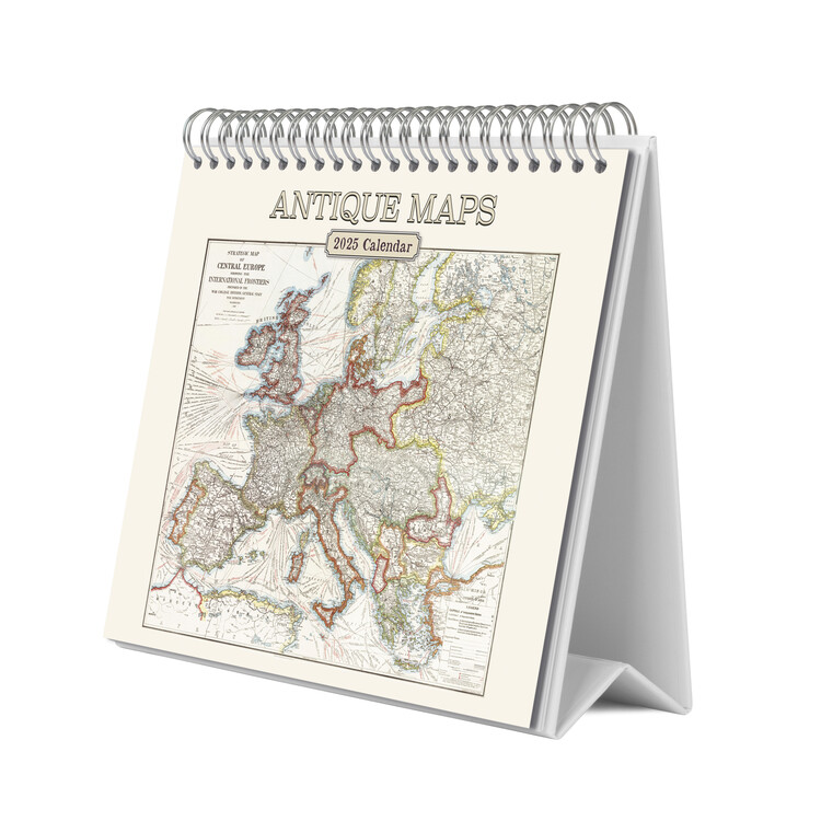 Naptár 2027 Mapas Antiguos